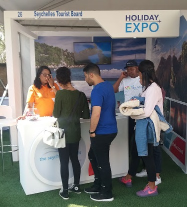 Guests visiting the stand at Holiday Expo.jpg