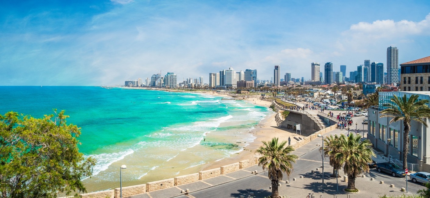 Tel Aviv coast line