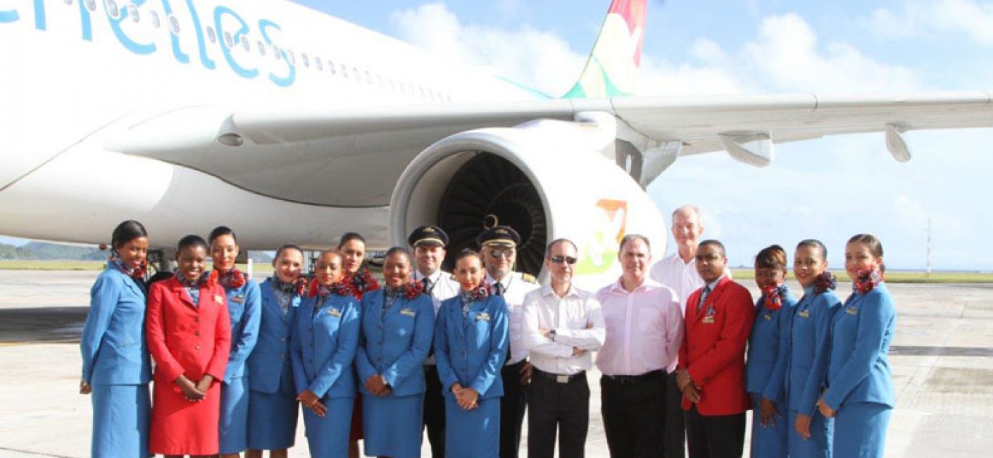 Air Seychelles Chairman, CEO and cabin crew