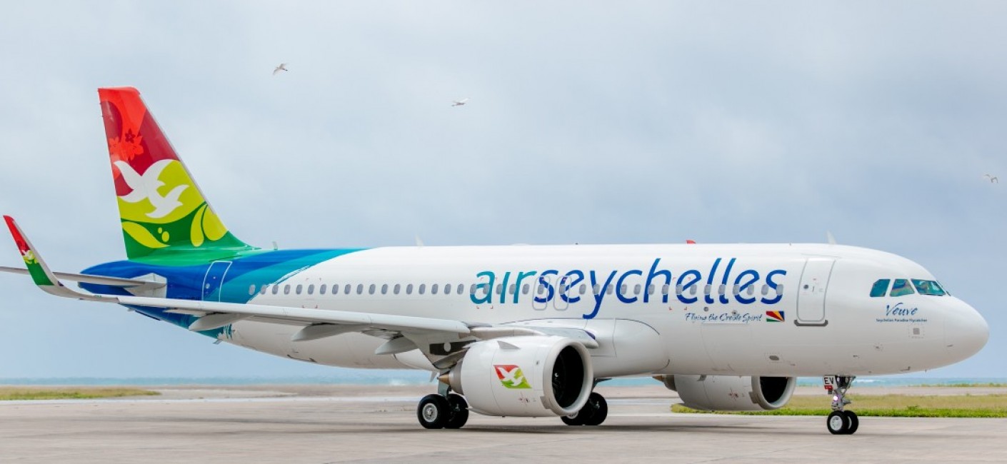 Air Seychelles A320neo aircraft