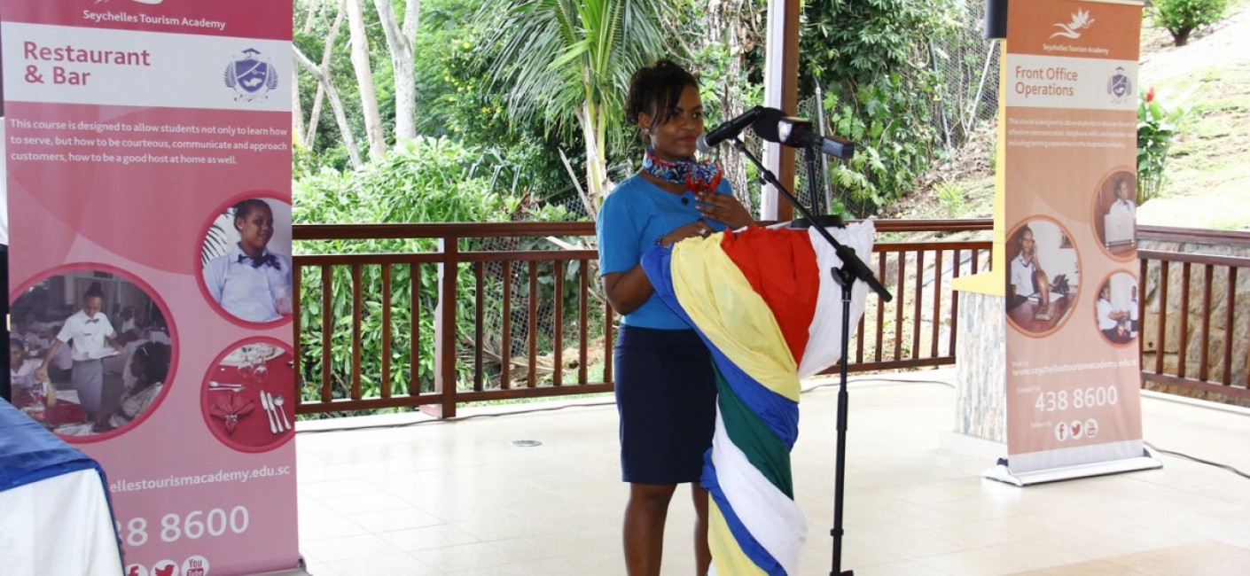 Gabriella Nourice, an STA graduate who is now working as a Guest Service Agent in Air Seychelles, speaks about her work placement experience at Air Seychelles